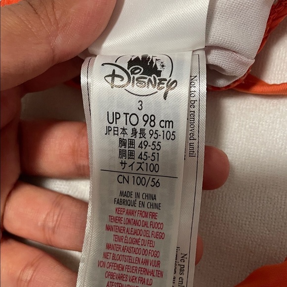 Disney  Moana Deluxe swimsuit for girls size 3T - Picture 2 of 7